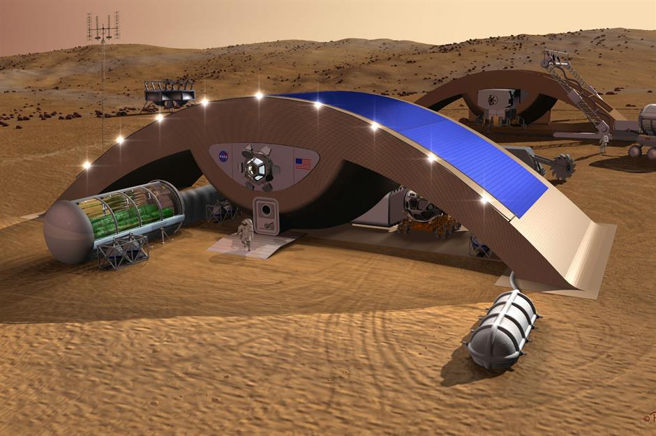 Revealed what homes on Mars could actually look like